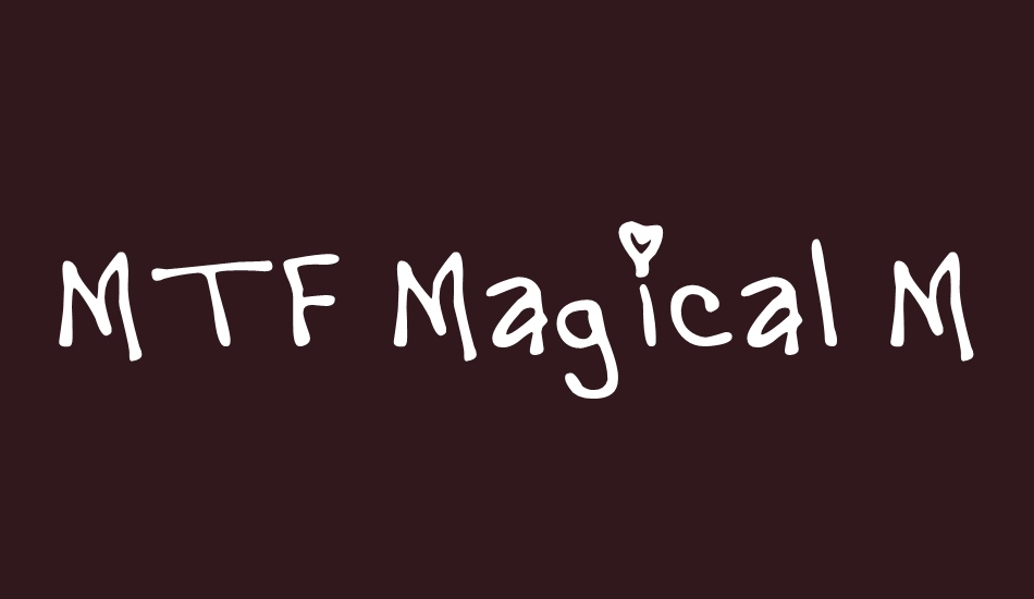 MTF Magical Marilyn font big