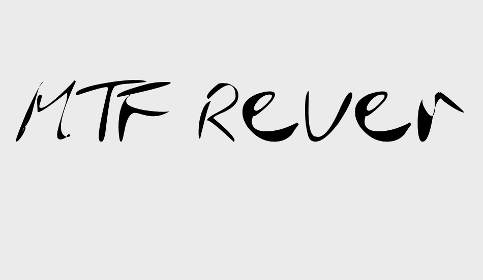 MTF Rever font big