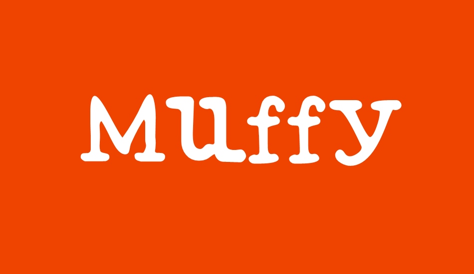 Muffy font big