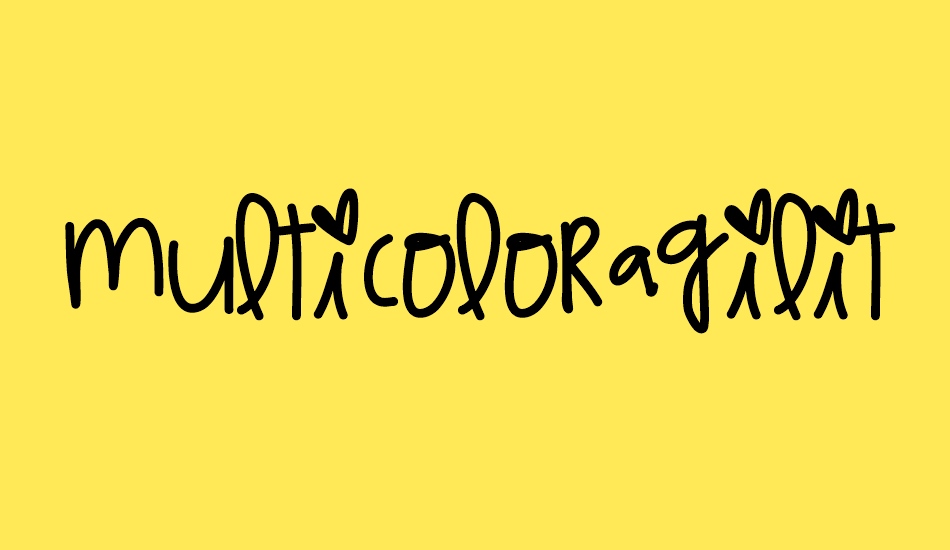 MulticolorAgilitys font big