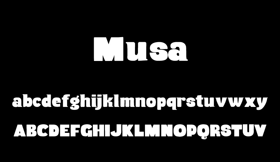 Musa font