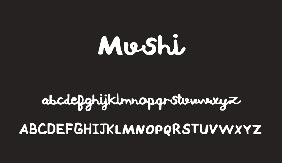 Mushi font