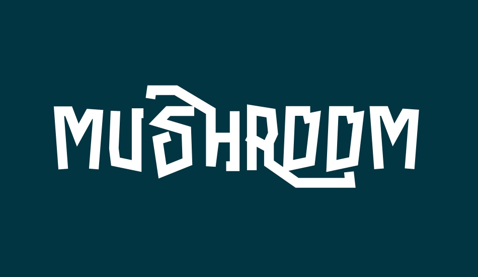 Mushroom font big