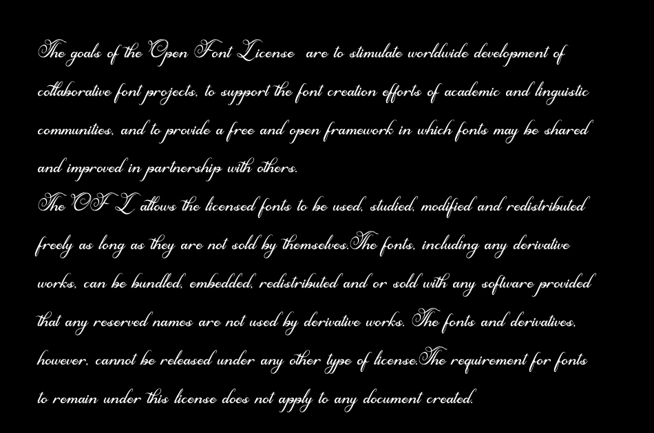 Mutasha Wonderal font 1