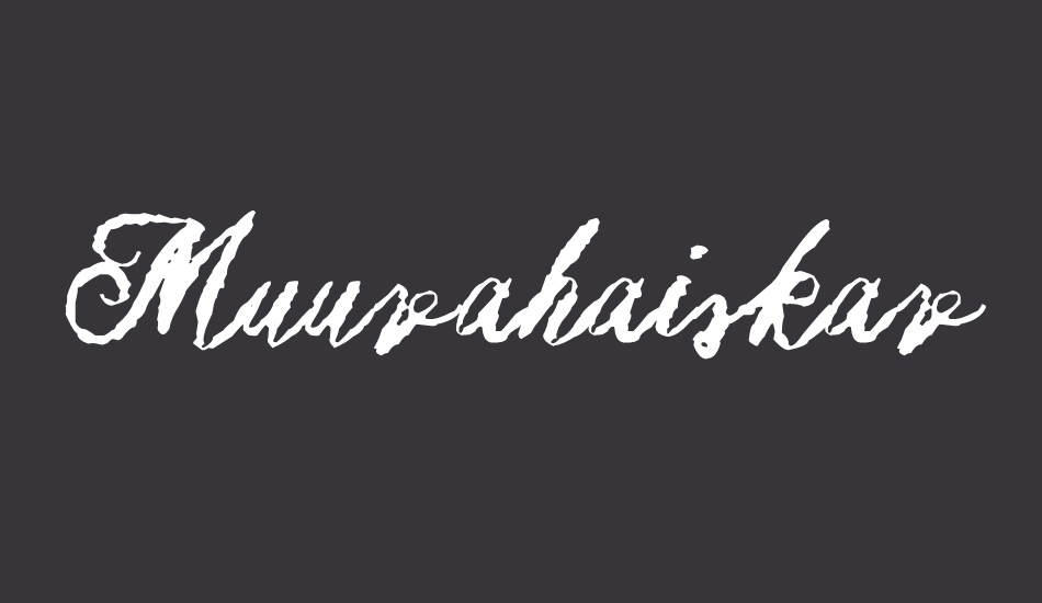 Muurahaiskarhu font big