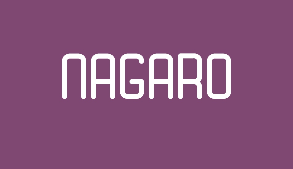 Nagaro font big