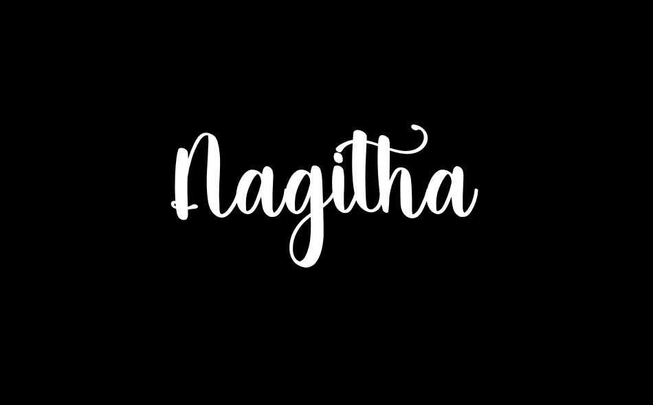 Nagitha font big