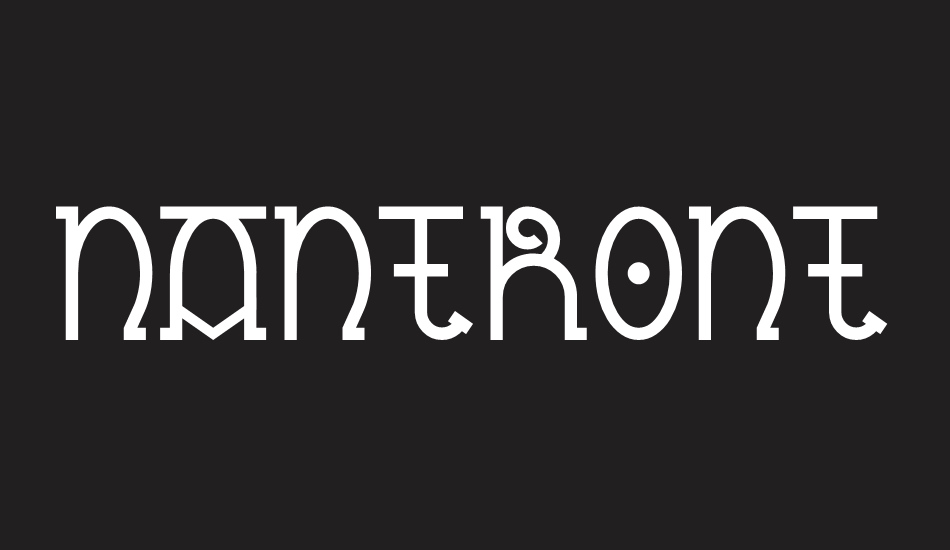 Nantronte font big