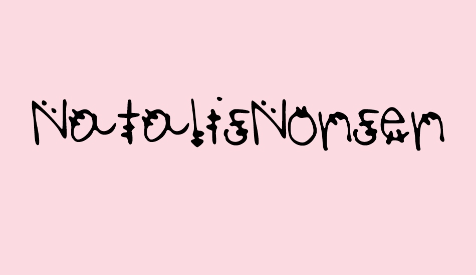 NatalisNonsense font big