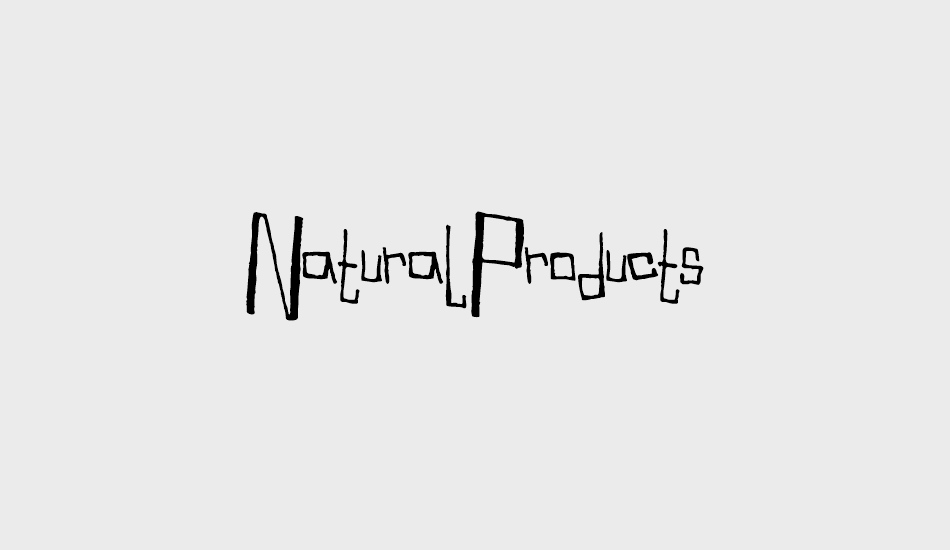 NaturalProducts font big