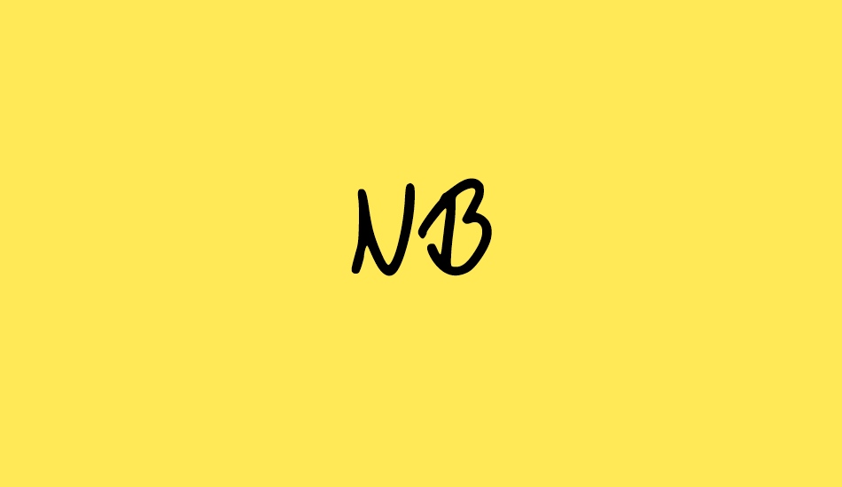 NB font big