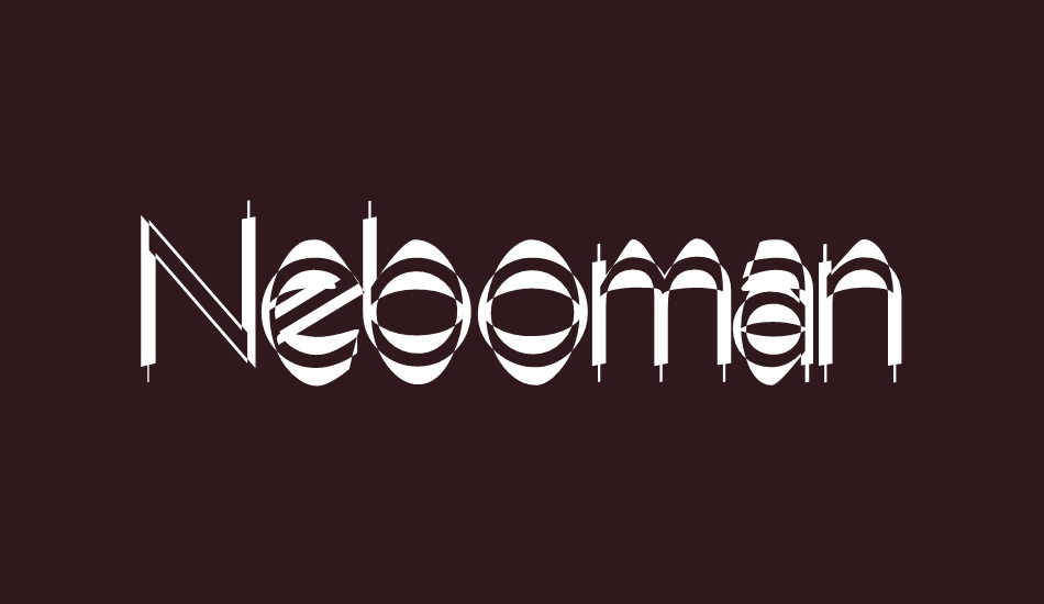 Neboman font big