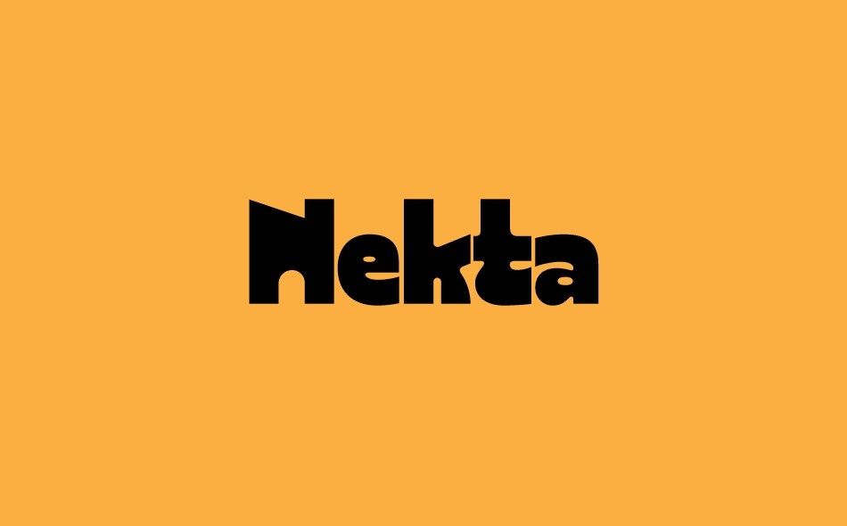Nekta font big