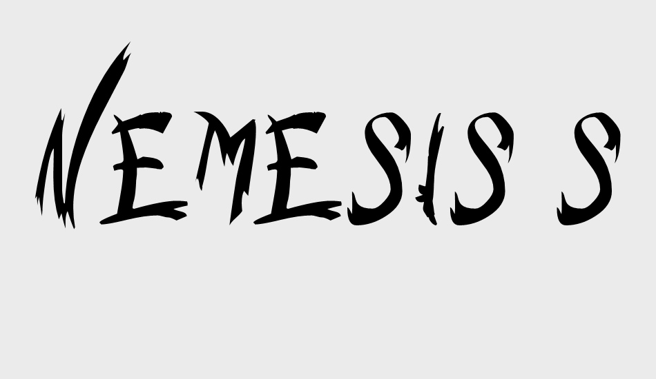 Nemesis Shareware font big