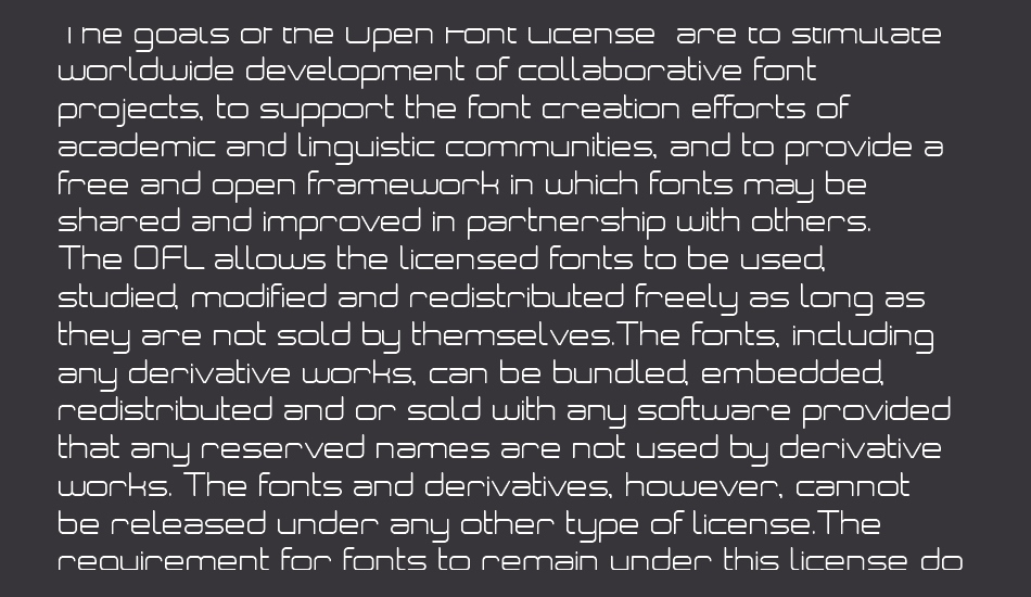 Neogrey font 1