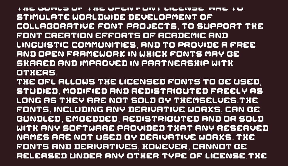 Neovix font 1