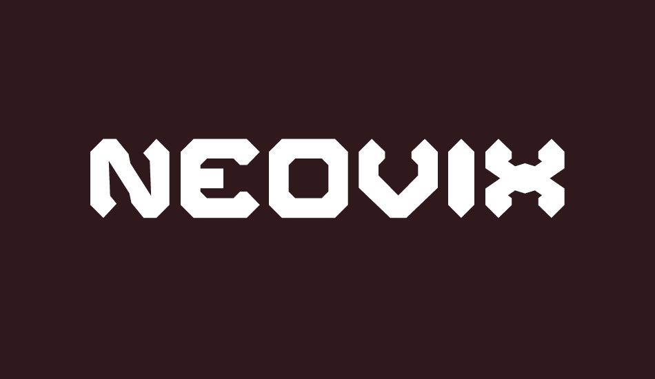 Neovix font big