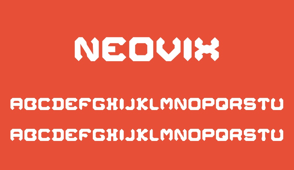 Neovix font