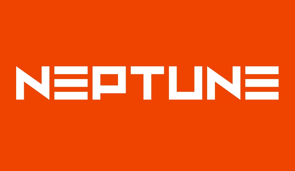 Neptune Lander font big