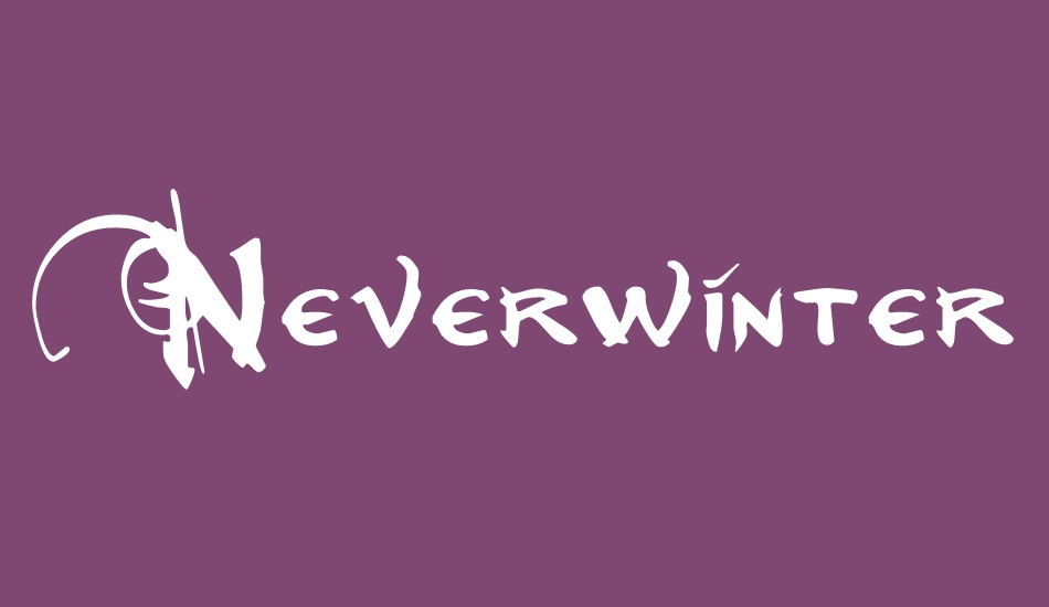 Neverwinter font big