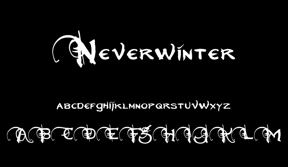 Neverwinter font