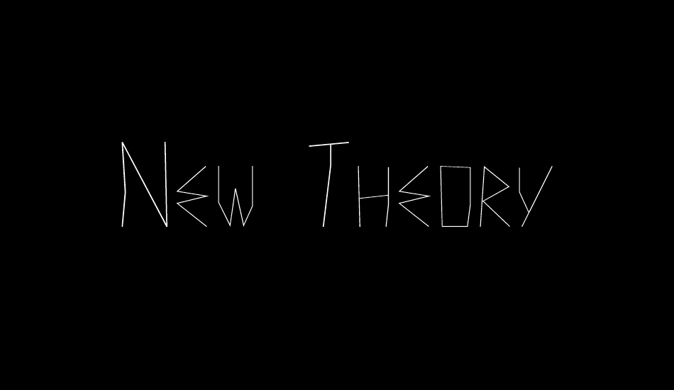 New Theory font big