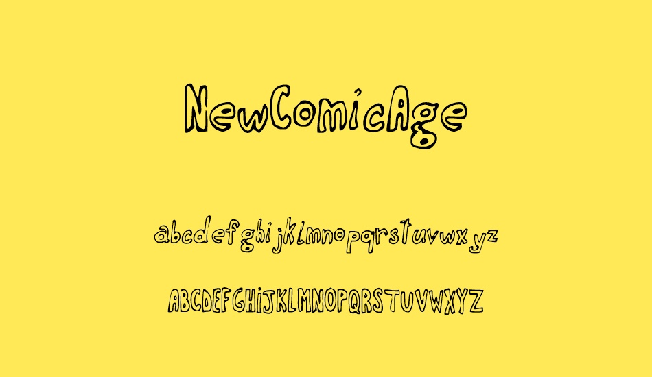 NewComicAge font