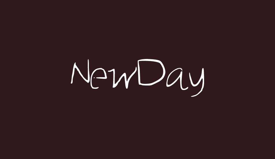 NewDay font big