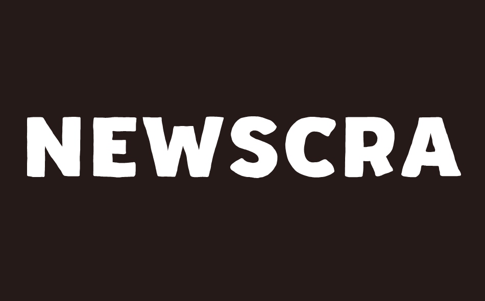 Newscrash font big