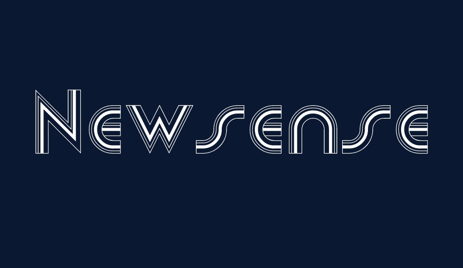 Newsense font big