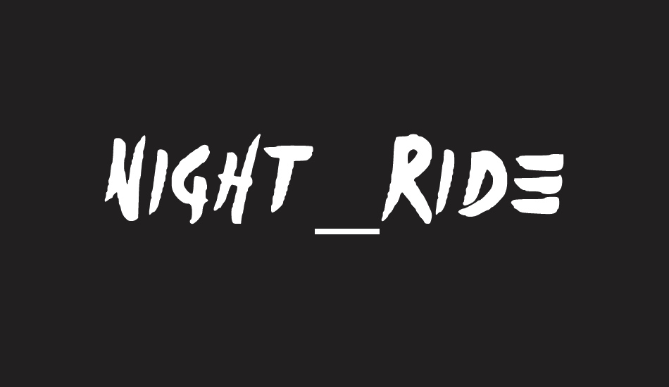 Night_Ride font big