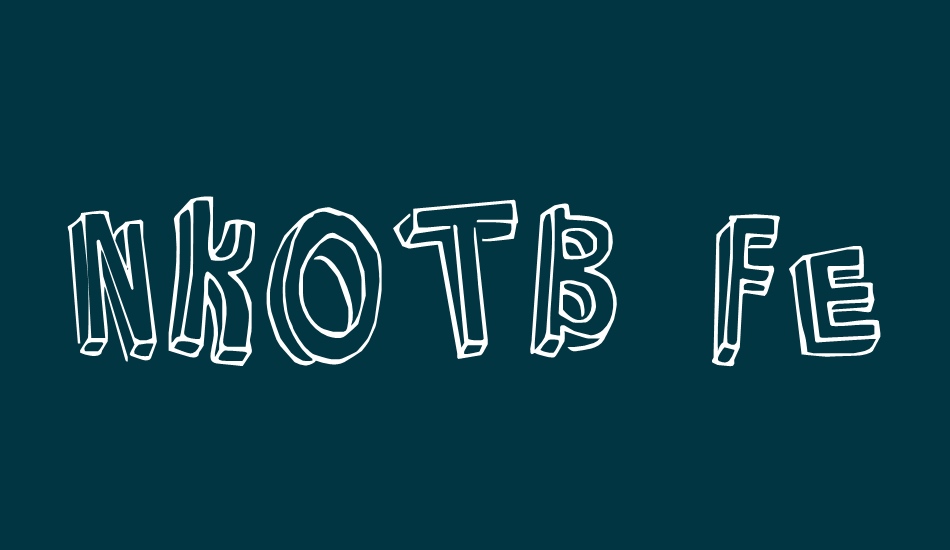 NKOTB Fever font big