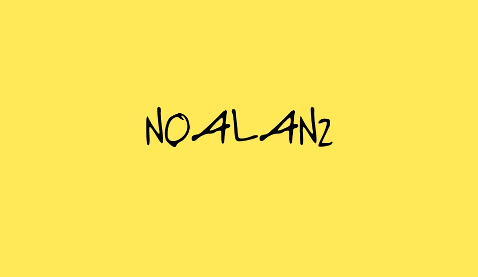 NOALANI font big