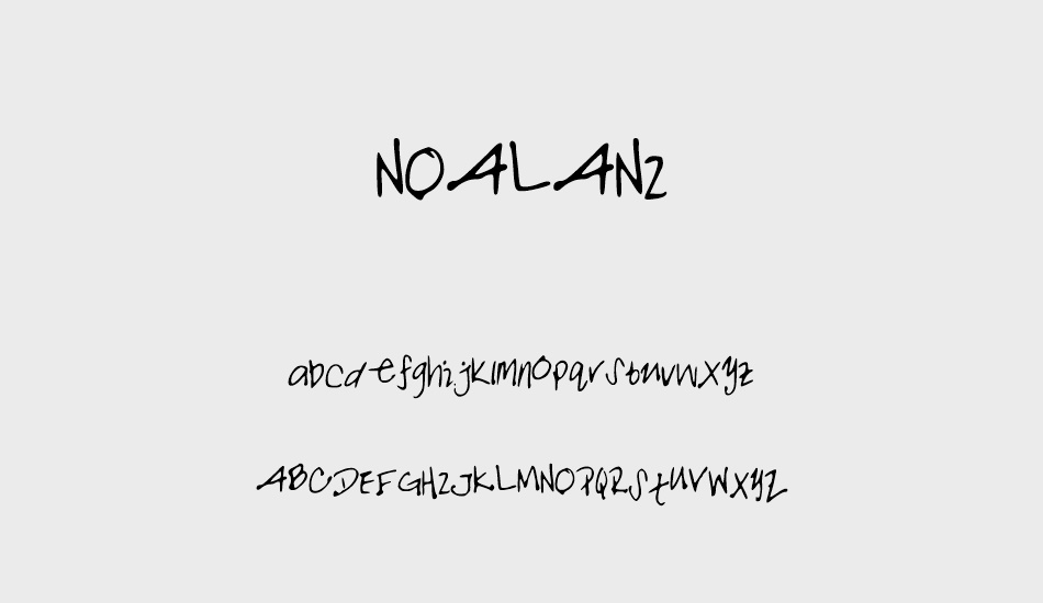 NOALANI font