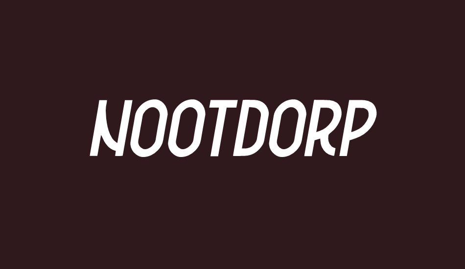 Nootdorp font big