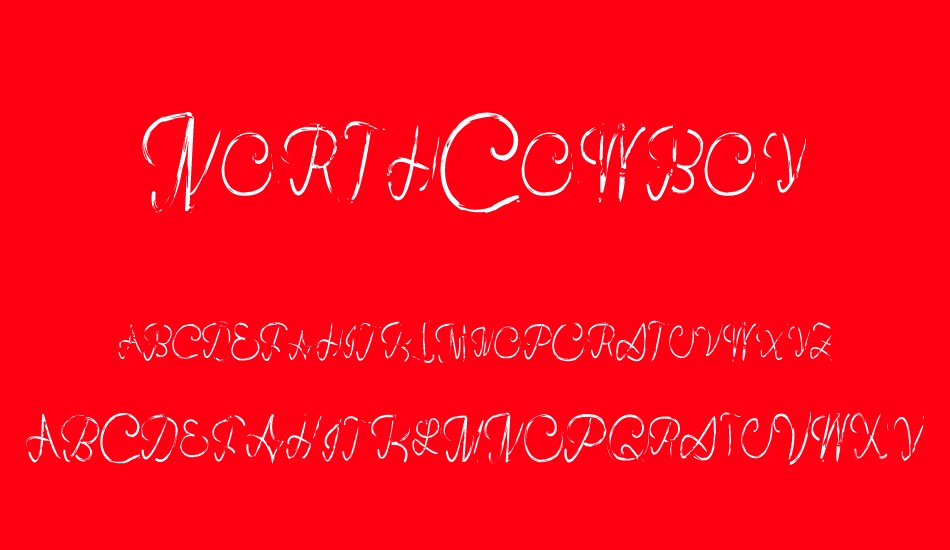 NorthCowboy font