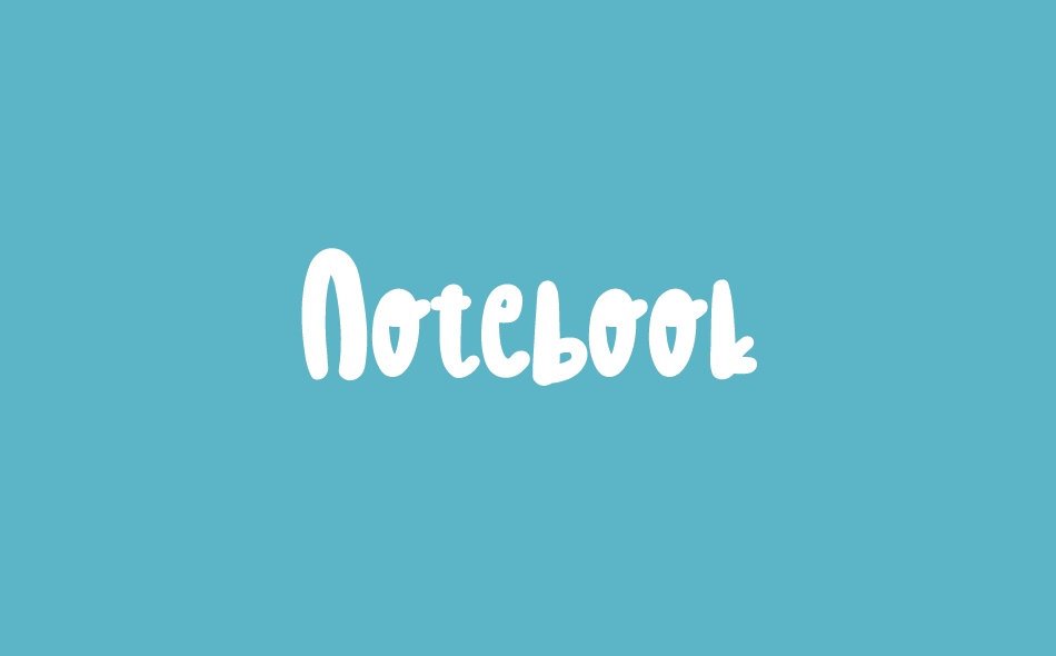 Notebook font big