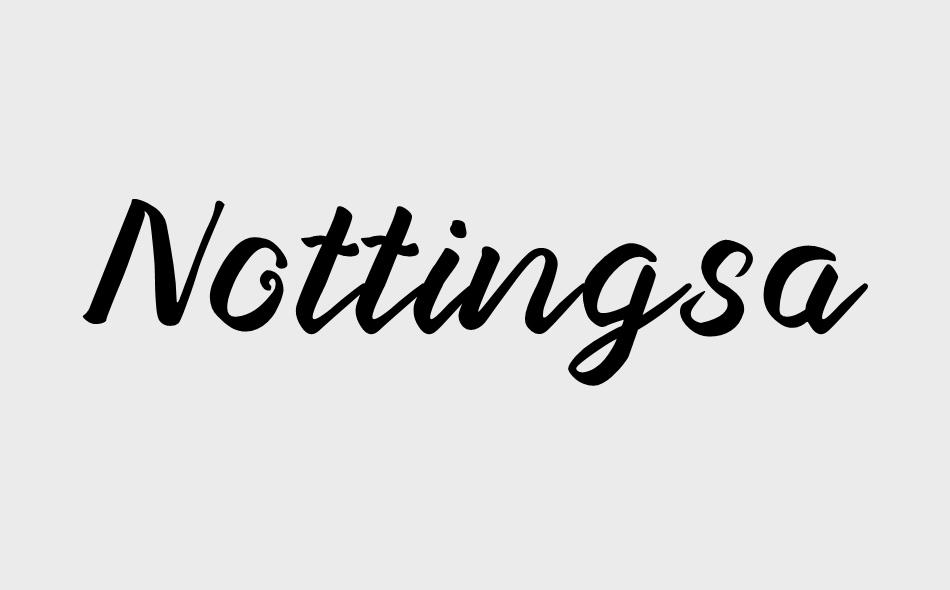 Nottingsam font big