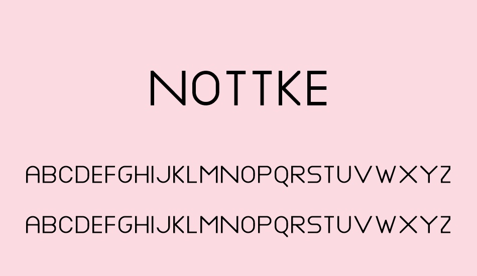 Nottke font