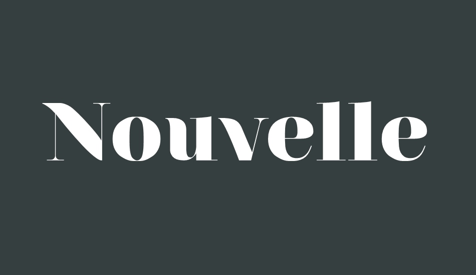 Nouvelle Vague font big