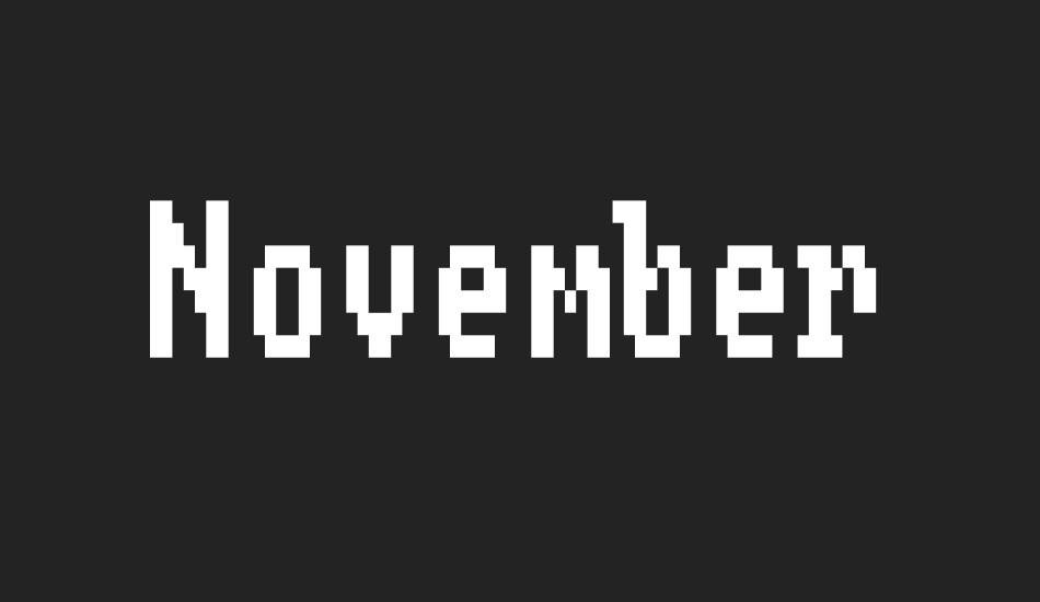 November font big