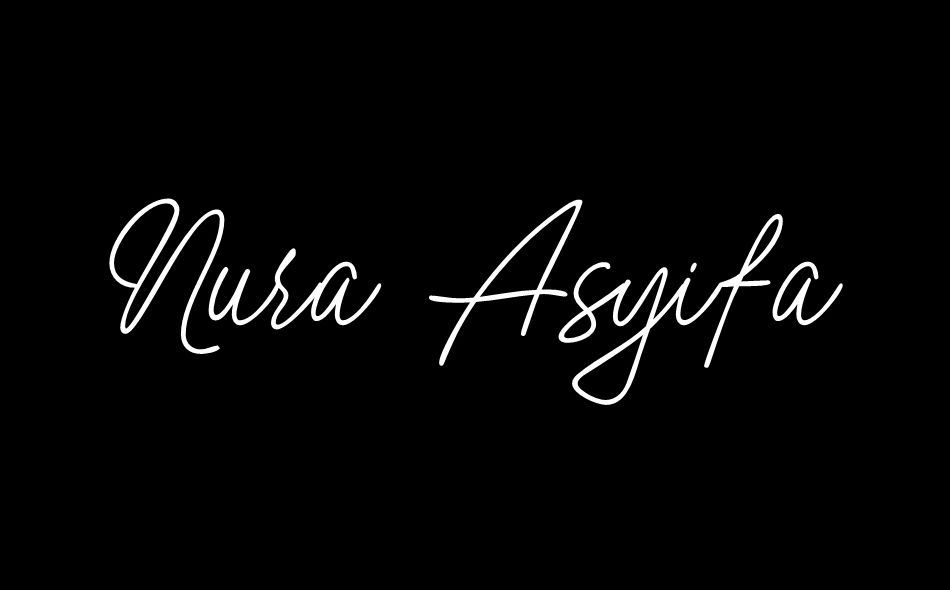 Nura Asyifa font big