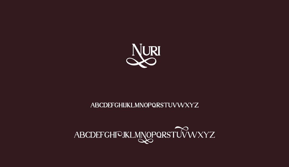 Nuri Free font