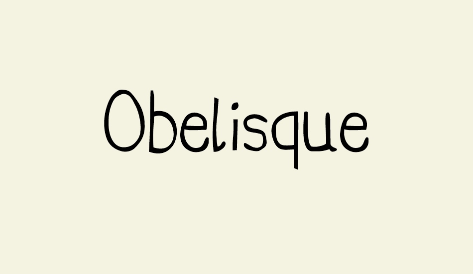 obelisque font big