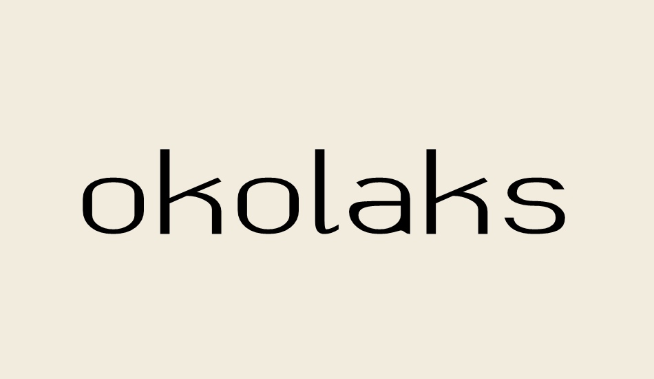 okolaks font big