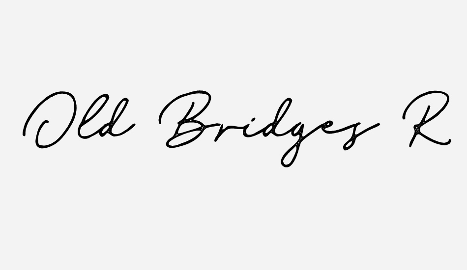 old-bridges-rough font big