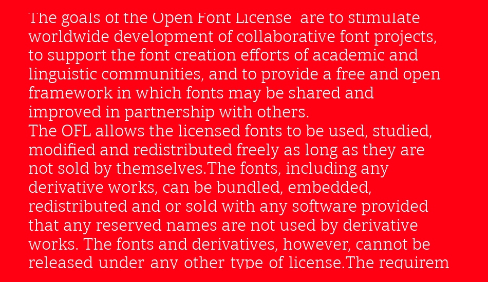 open-serif-book font 1