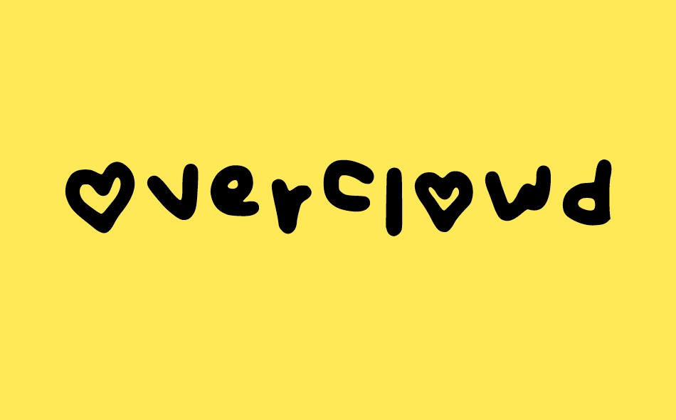 Overclowd font big