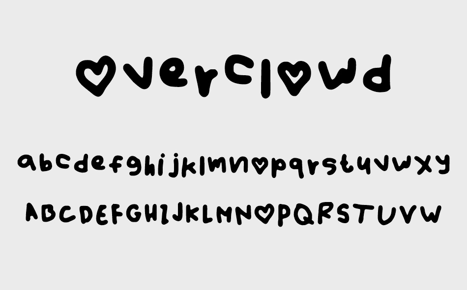 Overclowd font