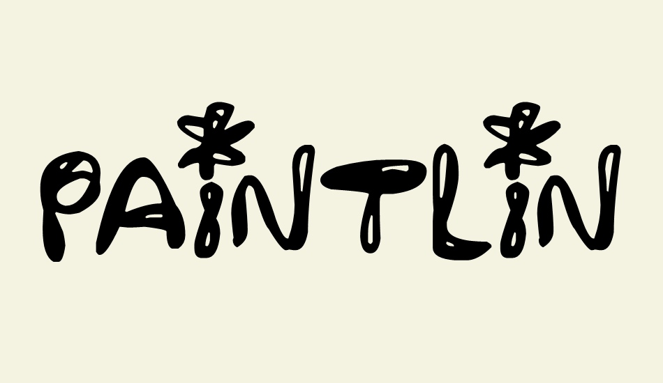 Paintling font big